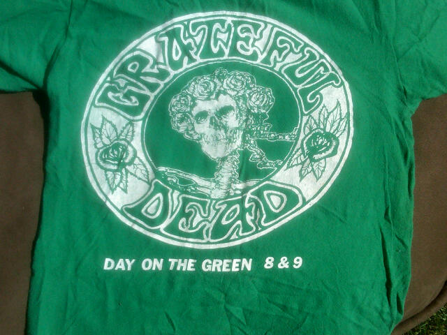 Grateful Dead (front of t-shirt)