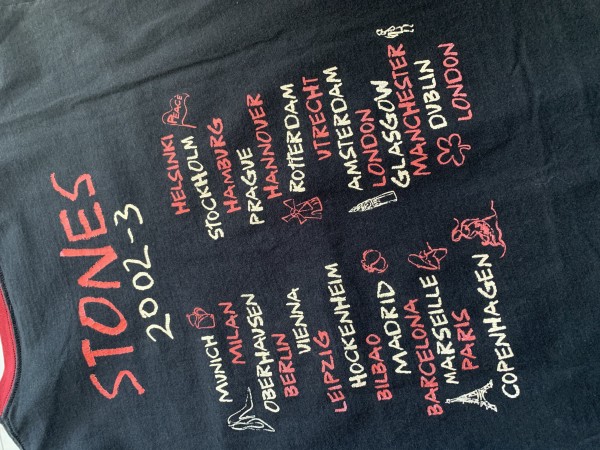 Rolling Stones 2002 tee