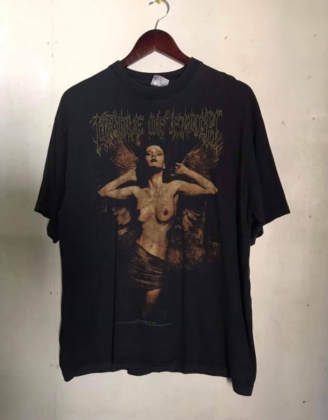 1997 cradle of filth martyred for a mortal sin euro tag