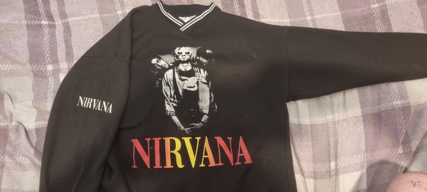 Nirvana jumper sweatshirt v-neck