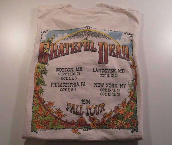 Grateful Dead 1994 BANJO Fall Tour T-Shirt