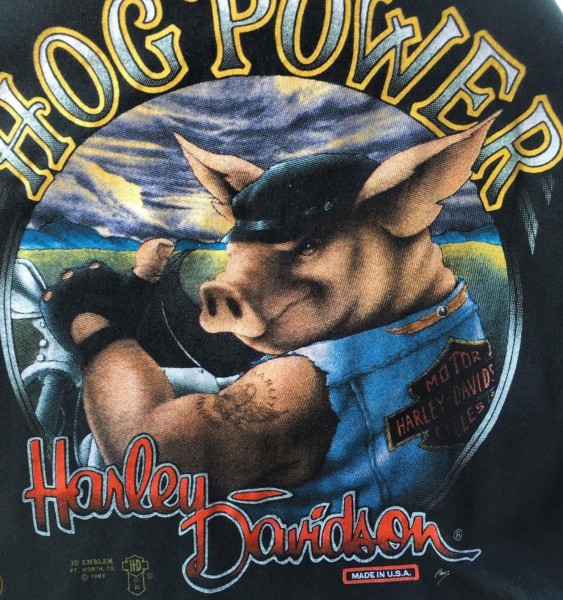 Genuine Party Hog Power 3d Emblem