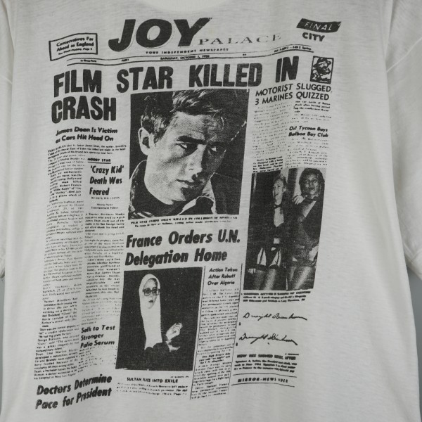 JoyPalace James Dean Crash t-shirt