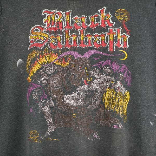 1970-80 Sleeveless Black Sabbath tee?