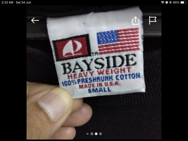 Is this BaySide tag fake?