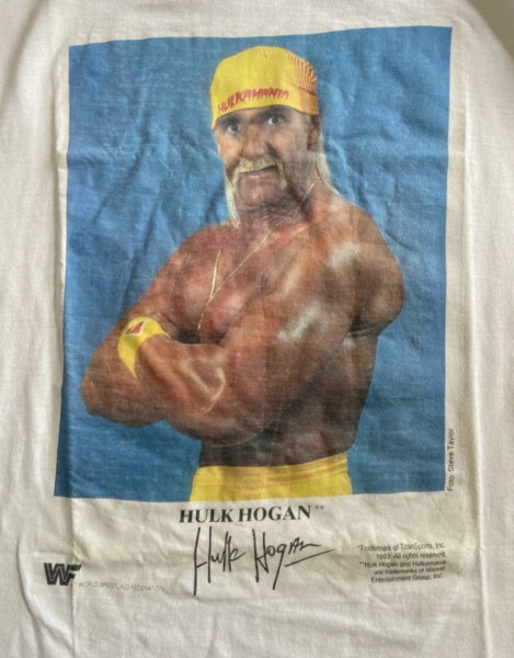 Hulk Hogan 1993 tee