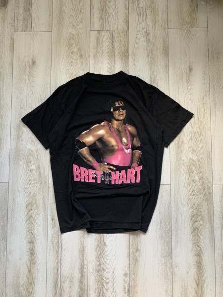 1992 Bret Hart Single Stitched Tee (ripped tag)