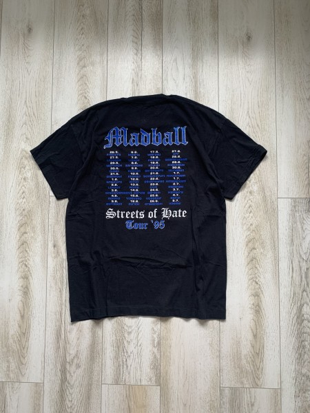 1995 Madball Streets of Hate T-shirt