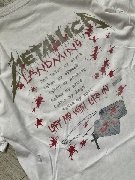 1989 Metallica Single Stitched Tee (ripped tag)