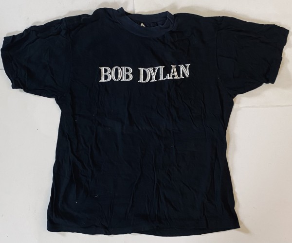 vintage 1978 bob dylan japan Australia new zealand tour t-shirt front