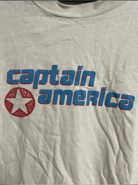 Kurt Cobain Captain America Vintage Shirt