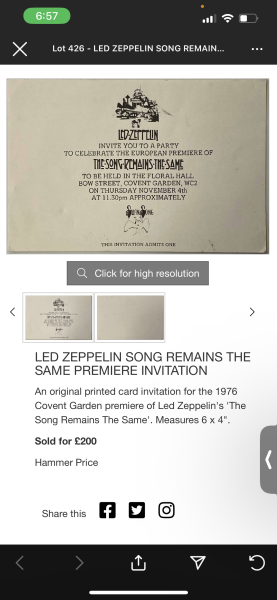 Song remains Ticket