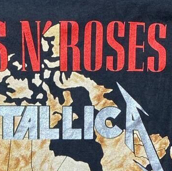 Vintage 1992 Metallica Guns N Roses Metallica Tag G N R Legit Check