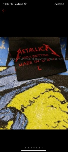 Vintage 1992 Metallica Guns N Roses Metallica Tag G N R Legit Check