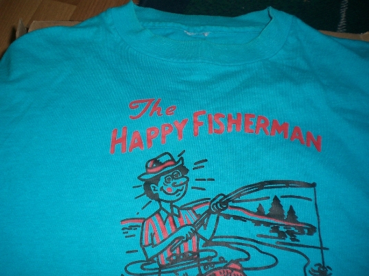 Happy Fisherman Shirt - Vintage T-Shirt Forum & Community