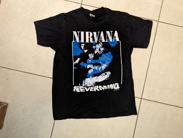 1991 "Nevermind" Nirvana Shirt Legit Check