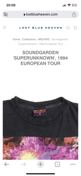 Is this Pink Floyd 94 Brockum t-shirt Real?