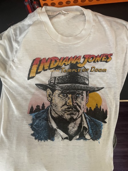 Vintage Indiana Jones and Temple of Doom T-Shirt