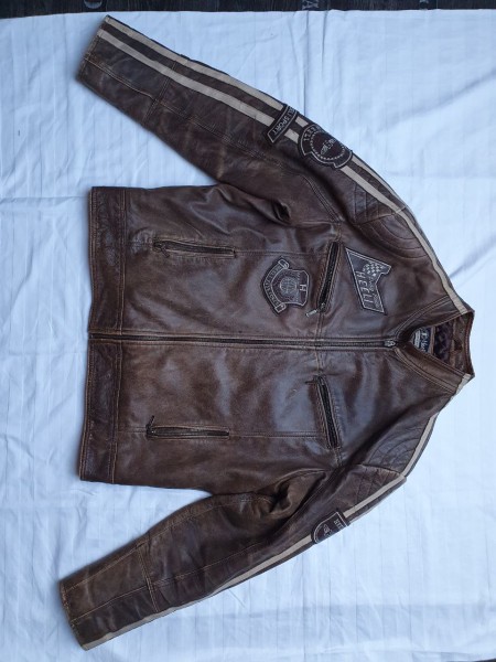 Heeli Task Force Leather Jacket