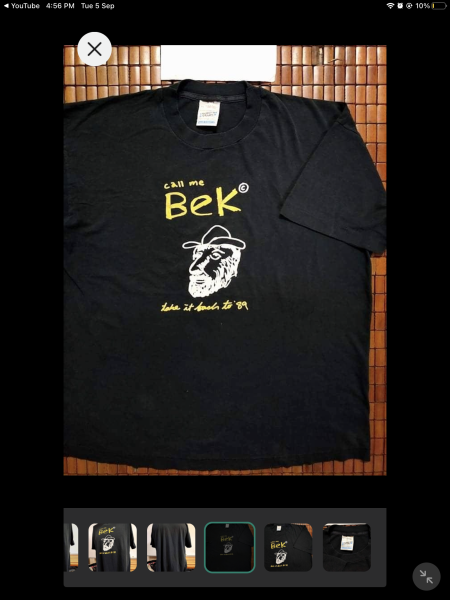 Is this Call me Bek T-Shirt this is authentic?