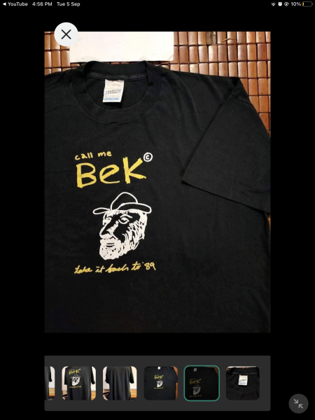 Is this Call me Bek T-Shirt this is authentic?