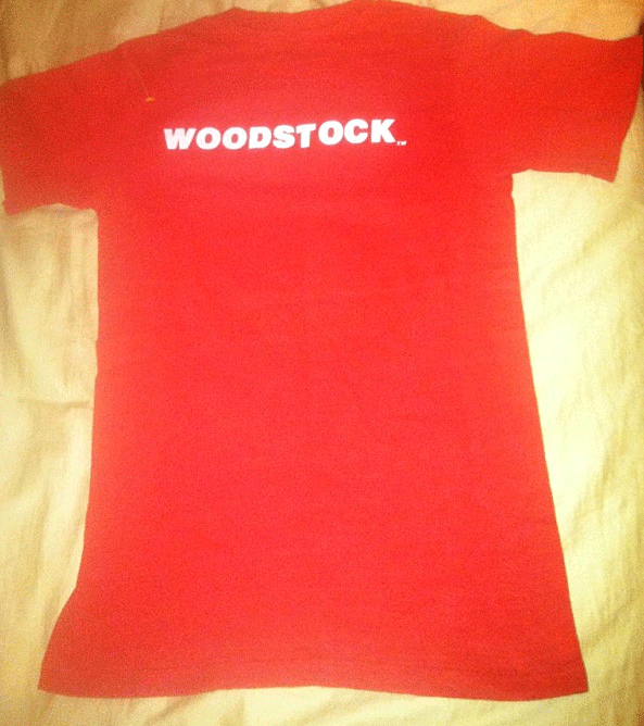 Vintage Woodstock T-Shirt History, Tags