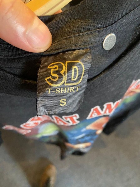 3d T-Shirt Fake 3d Emblem Tag
