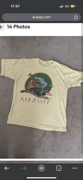 Is this Bob Dylan 1978 tour Authentic?