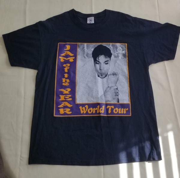 Vintage Prince - Jam of The Year World Tour t-shirt