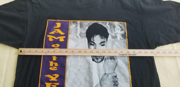 Vintage Prince - Jam of The Year World Tour t-shirt