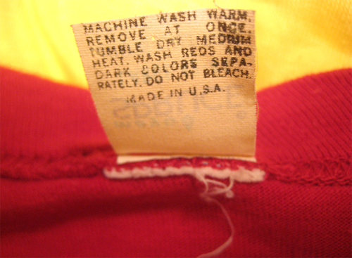 The Mysterious Occurrence Of The Sewn in Tag