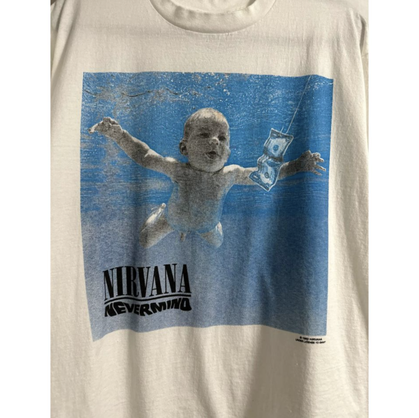 '92 Nirvana Nevermind double sided with Giant XL tag single stitch