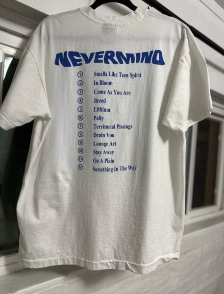 '92 Nirvana Nevermind double sided with Giant XL tag single stitch