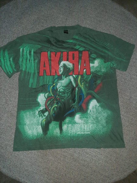 Green Akira All Over Print Fashion Victim t-Shirt