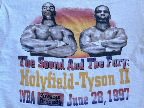 Holyfield-Tyson II Bite Fight Tee "Tyson Bites"