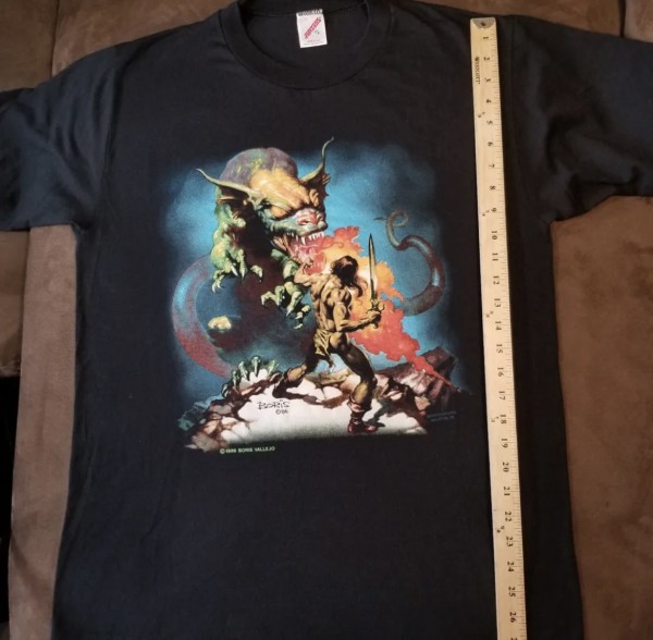 Boris Vallejo 1986 shirt