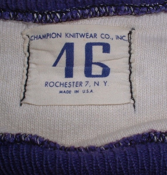 Early Champion Sweatshirt - 1950? Reverse Weave?