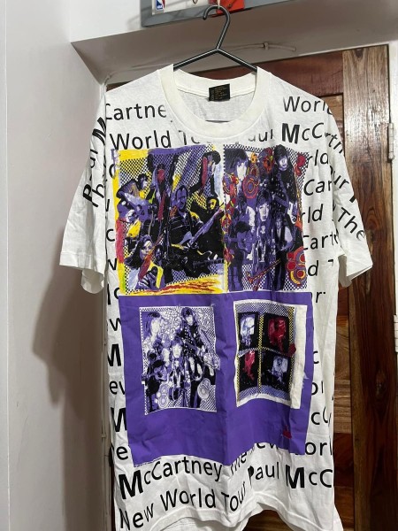 1993 Paul McCartney The New World Tour T-Shirt