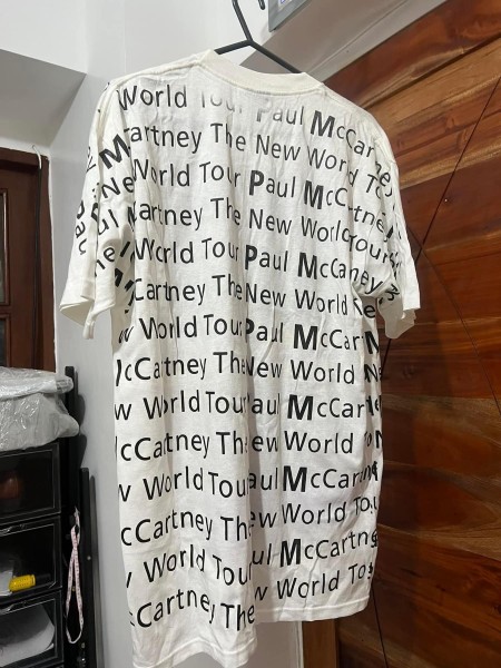 1993 Paul McCartney The New World Tour T-Shirt