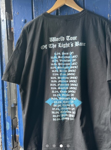90s Dissection - Light’s Bane T-shirt Black Star Tag