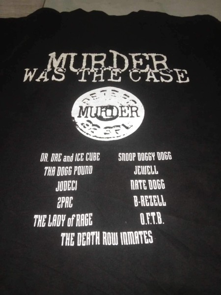 Death Row Murder Was the case t-shirt
