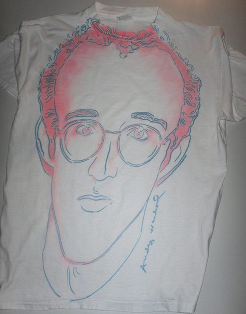 Vintage Andy Warhol Keith Haring T-Shirt