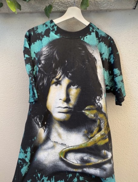 "Enterprise" Italian, Euro 1990s  Jim Morrison AOP Tie Dye