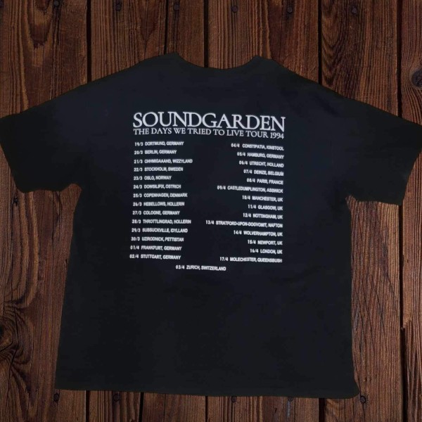 1994 Soundgarden 'The Days We Tried to Live Tour'