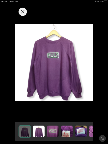 Pulp Sweatshirt Legit Check