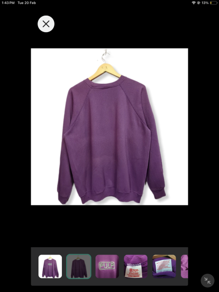 Pulp Sweatshirt Legit Check