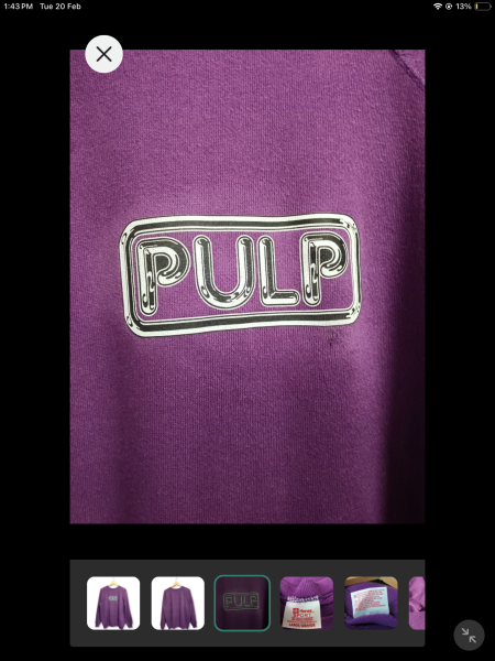 Pulp Sweatshirt Legit Check
