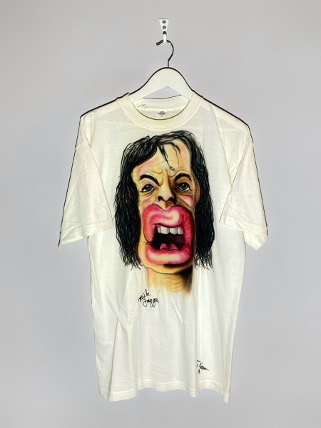 Mick Jagger Airbrush print and signed/autographed?