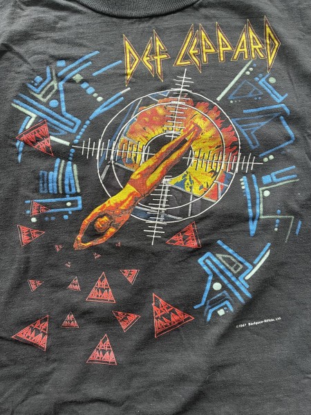 DEF LEPPARD 1987 Hysteria Tour T-Shirt legit check