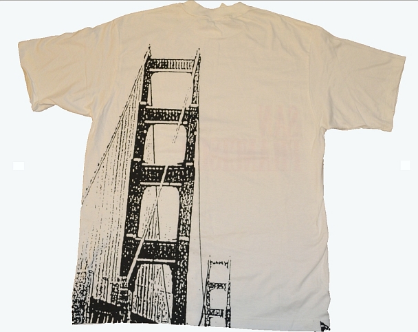 Crazy Shirts San Francisco T-Shirt - Back